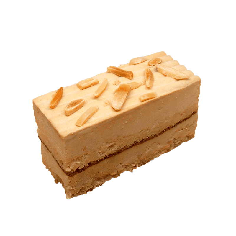 Mousse de turrón y gianduja